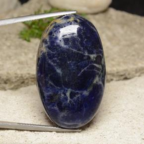 Sodalite Multicolore naturelle Coupe ovale, 52.05 ct, Opaque