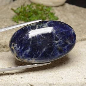 Sodalite Multicolore naturelle Coupe ovale, 52.05 ct, Opaque