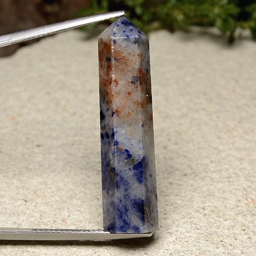 Sodalite Multicolore naturelle Forme fantaisie, 24.82 ct, Opaque