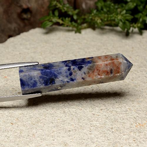 Sodalite Multicolore naturelle Forme fantaisie, 24.82 ct, Opaque