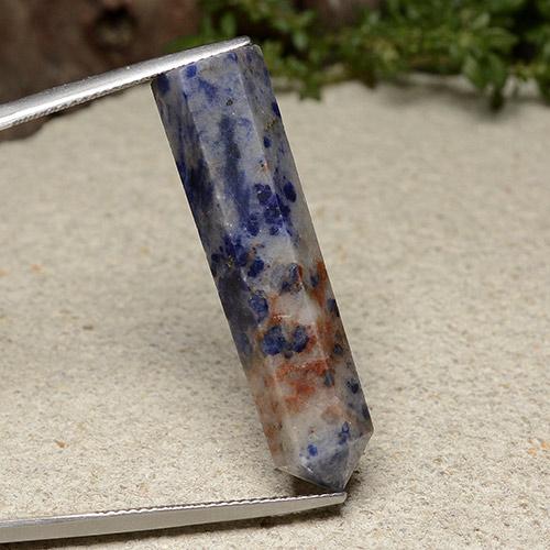 Sodalite Multicolore naturelle Forme fantaisie, 24.82 ct, Opaque