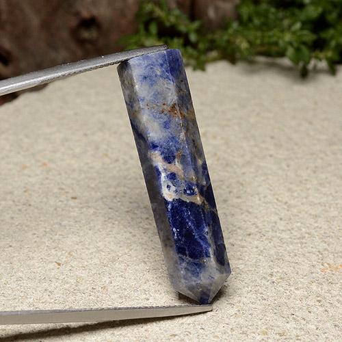 Sodalite Bleu marine naturelle Forme fantaisie, 22.66 ct, Opaque