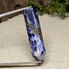 Sodalite Bleu multicolore naturelle Forme fantaisie, 20.85 ct, Opaque
