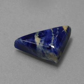 Sodalite Multicolore naturelle Trillion, 5.75 ct, Opaque