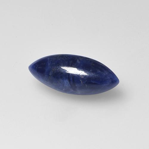 Sodalite Multicolore naturelle Marquise, 1.45 ct, Opaque