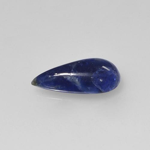 Sodalite Multicolore naturelle En forme de poire, 0.70 ct, Opaque