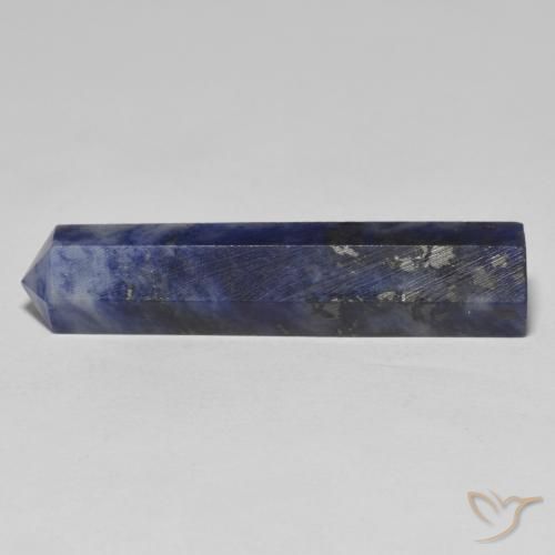 22.54ct Naturel Violet Bleu Sodalite, Fantaisie, Opaque, Photo A