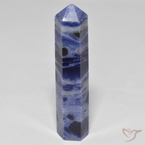 Sodalite Bleu marine naturelle Forme fantaisie, 30.03 ct, Opaque