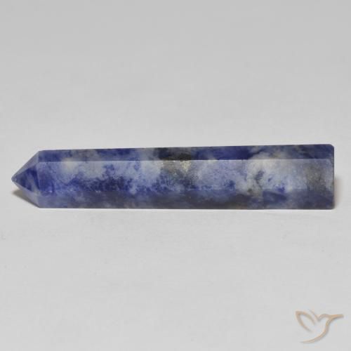 18.57ct Naturel Violet Bleu Sodalite, Fantaisie, Opaque, Photo A
