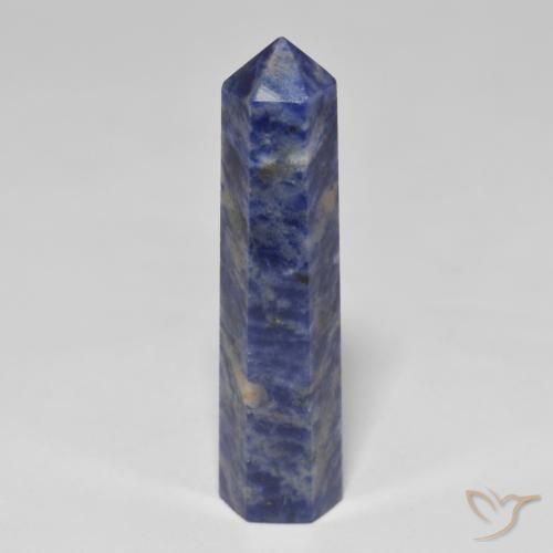 Sodalite Bleu marine naturelle Forme fantaisie, 22.52 ct, Opaque