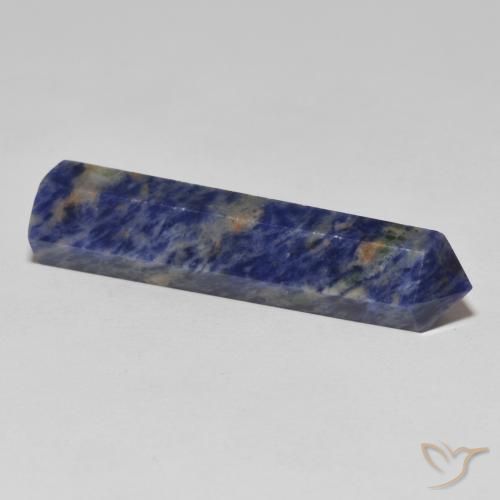 Sodalite Bleu marine naturelle Forme fantaisie, 22.52 ct, Opaque