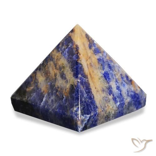 Sodalite Bleu marine profond naturelle Carré, 65.67 ct, Opaque