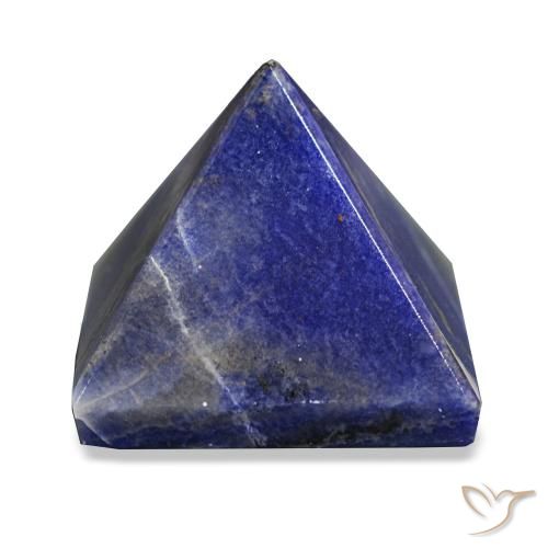Sodalite bleu marine naturelle carré, 100,28 ct, opaque