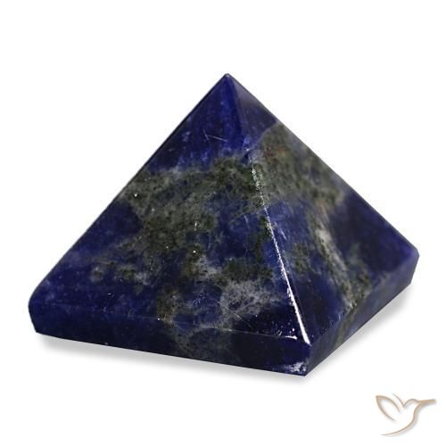 Sodalite bleu multicolore naturelle carré, 85,94 ct, opaque