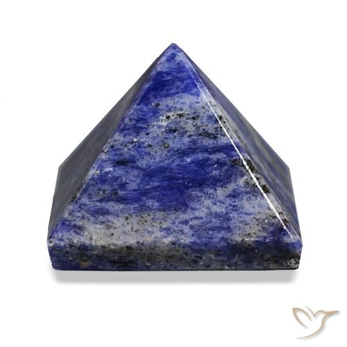 92.56ct Bleu multicolore Sodalite, Carré, Opaque