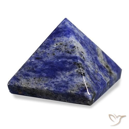 Sodalite Bleu multicolore naturelle Carré, 92.56 ct, Opaque