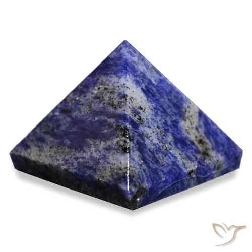 Sodalite Bleu multicolore naturelle Carré, 92.56 ct, Opaque