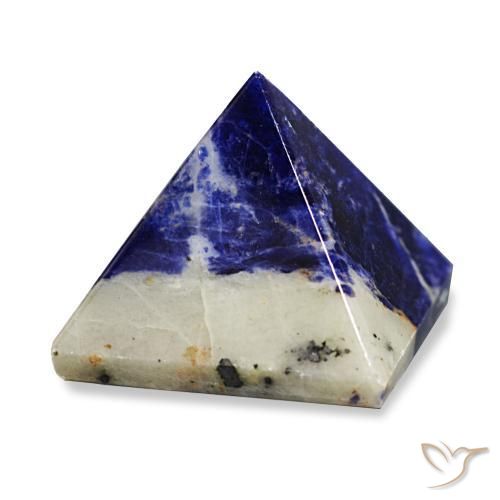 Sodalite Bleu marine naturelle Carré, 67.76 ct, Opaque