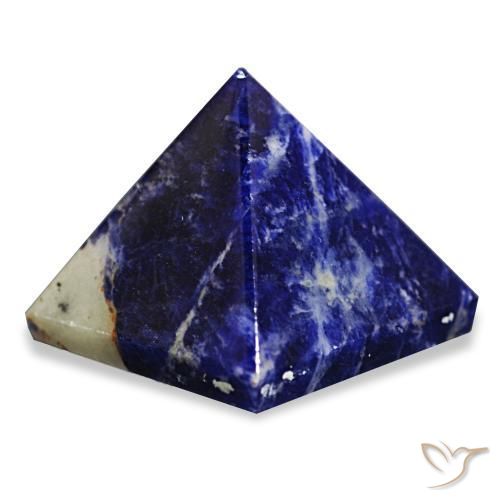Sodalite Bleu marine naturelle Carré, 67.76 ct, Opaque