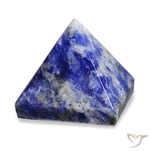 Sodalite Bleu multicolore naturelle Carré, 84.26 ct, Opaque