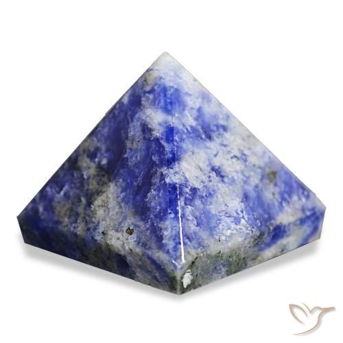 Sodalite Bleu multicolore naturelle Carré, 84.26 ct, Opaque