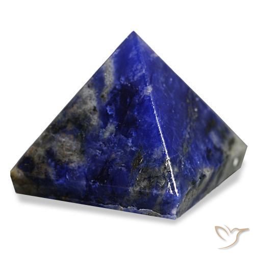 Sodalite Bleu marine naturelle Carré, 109.63 ct, Opaque