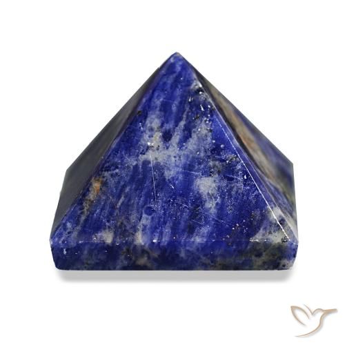 93.85ct Bleu marine Sodalite, Carré, Opaque
