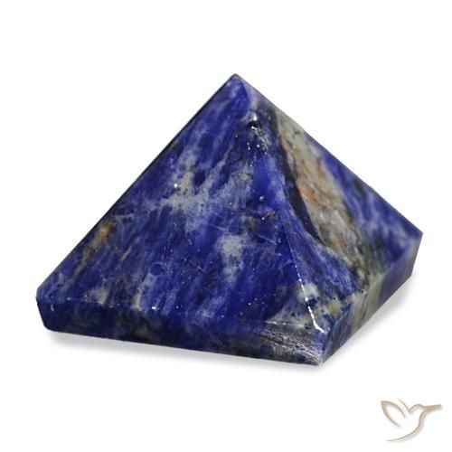 Sodalite Bleu marine naturelle Carré, 93.85 ct, Opaque
