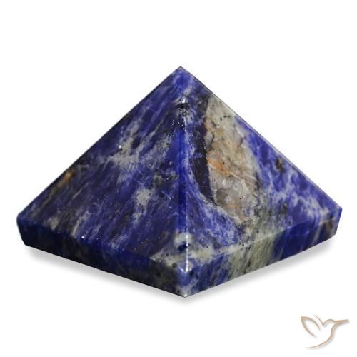 Sodalite Bleu marine naturelle Carré, 93.85 ct, Opaque