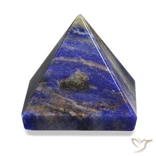 104.98ct Bleu marine Sodalite, Carré, Opaque
