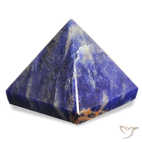 Sodalite gris bleu clair naturelle carré, 103,79 ct, opaque