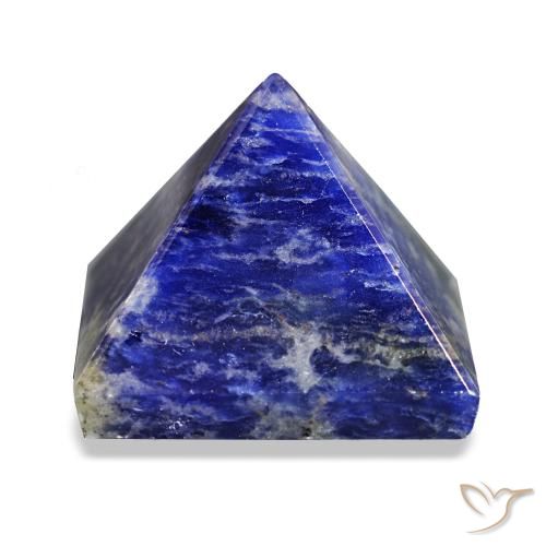 Sodalite Bleu multicolore naturelle Carré, 90.73 ct, Opaque