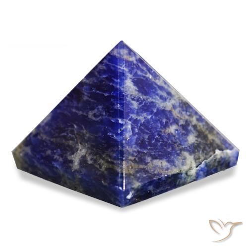 Sodalite Bleu multicolore naturelle Carré, 90.73 ct, Opaque