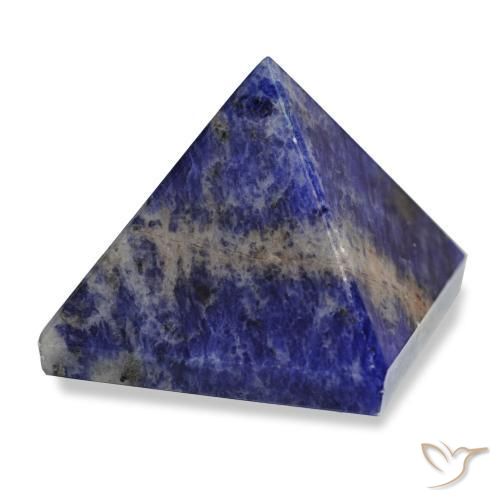 Sodalite bleue naturelle carré, 81,65 ct, opaque