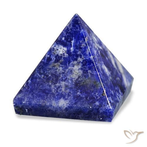 Sodalite Bleu marine naturelle Carré, 82.80 ct, Opaque