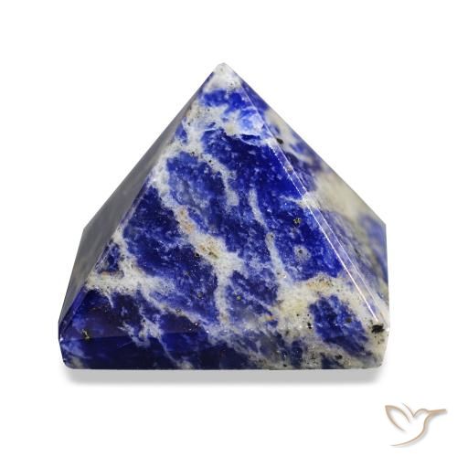 Sodalite Bleu multicolore naturelle Carré, 82.12 ct, Opaque