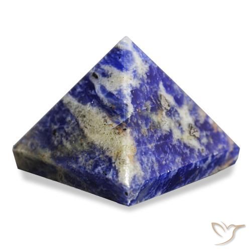Sodalite Bleu multicolore naturelle Carré, 82.12 ct, Opaque