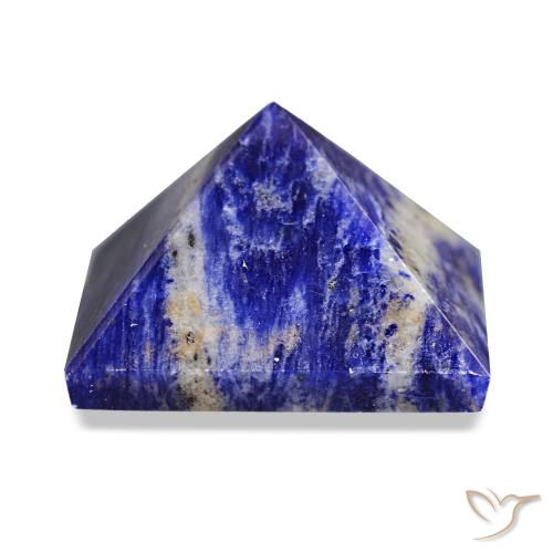 Sodalite Bleu marine naturelle Carré, 60.17 ct, Opaque