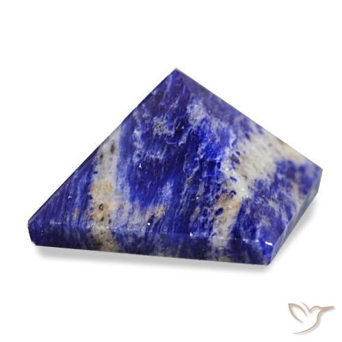 Sodalite Bleu marine naturelle Carré, 60.17 ct, Opaque
