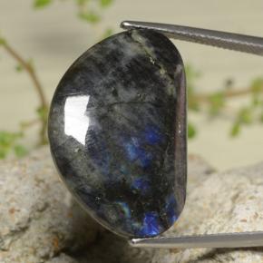 Spectrolite multicolore naturelle forme fantaisie, 16,24 ct, opaque