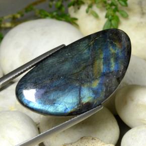 Spectrolite Multicolore naturelle Forme fantaisie, 20.62 ct, Opaque