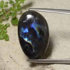 Spectrolite multicolore naturelle forme fantaisie, 7,95 ct, translucide