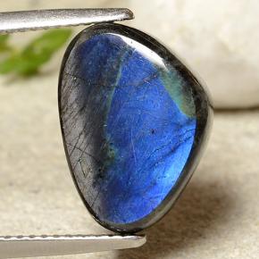 Spectrolite Multicolore naturelle Forme fantaisie, 6.88 ct, Opaque