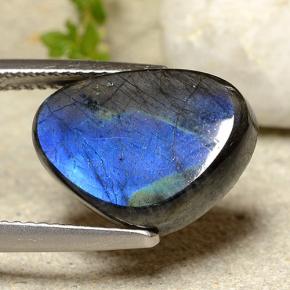 Spectrolite Multicolore naturelle Forme fantaisie, 6.88 ct, Opaque