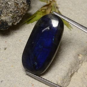 Spectrolite Multicolore naturelle Coupe coussin, 6.49 ct, Opaque