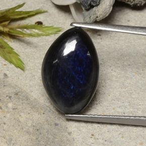Spectrolite multicolore naturelle forme fantaisie, 4,59 ct, opaque