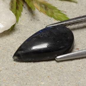 Spectrolite Multicolore naturelle En forme de poire, 2.30 ct, Opaque