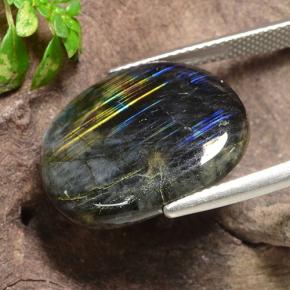 Spectrolite Multicolore naturelle Forme fantaisie, 9.95 ct, Opaque