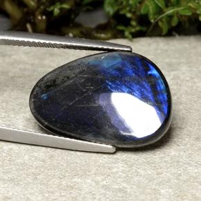 Spectrolite Multicolore naturelle Forme fantaisie, 10.39 ct, Opaque