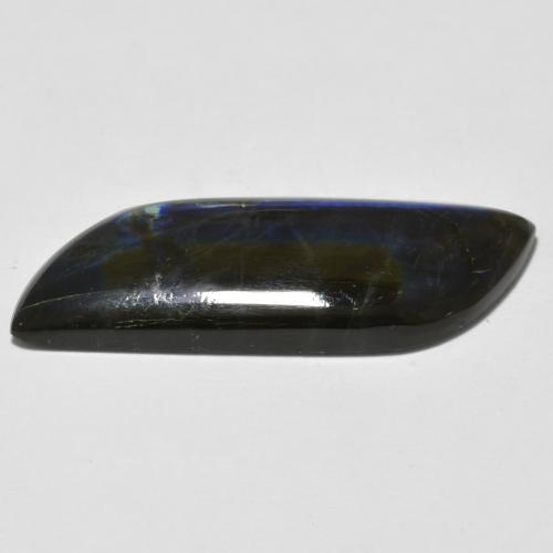 Spectrolite multicolore naturelle forme fantaisie, 8,86 ct, opaque